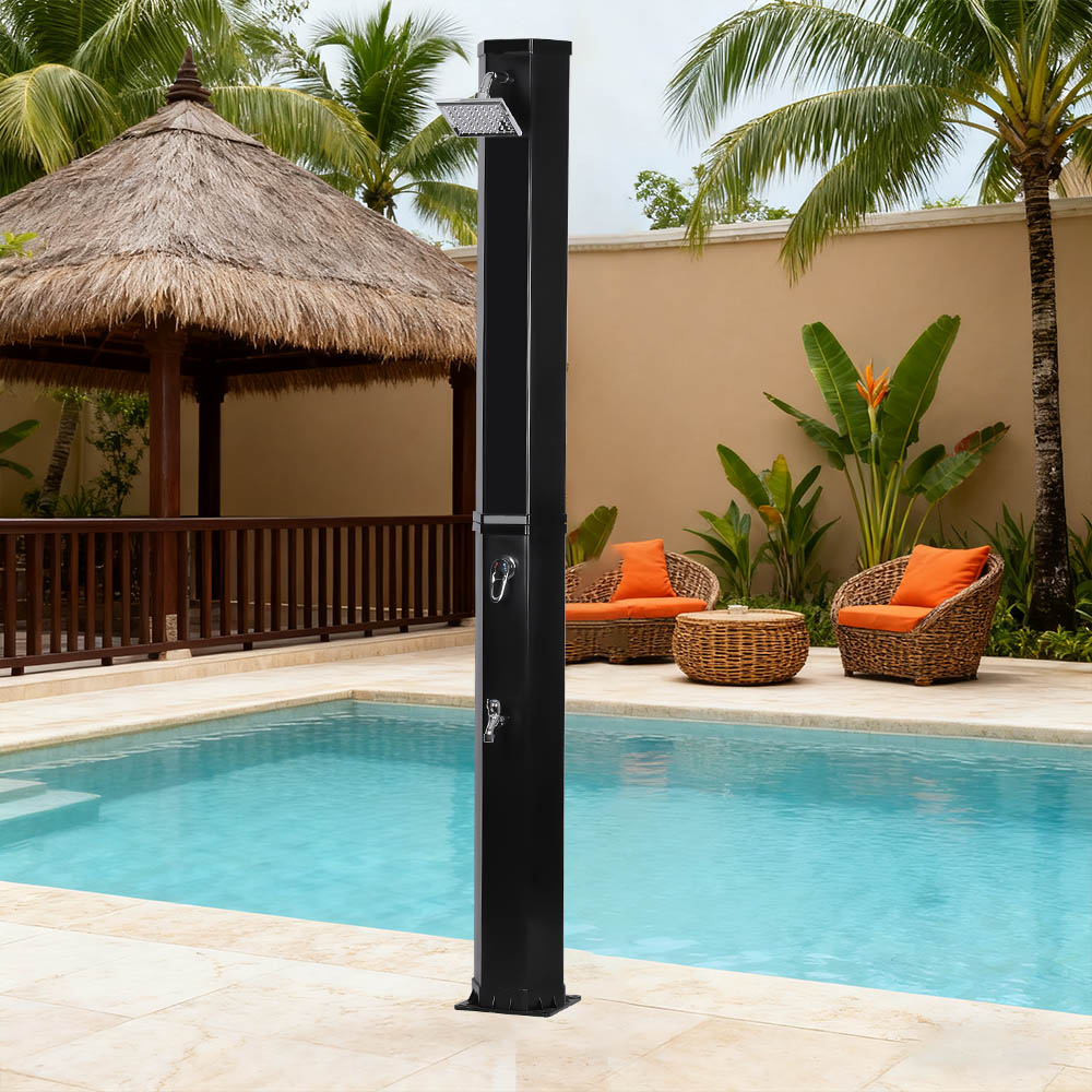 LY60L01 Vòi sen mưa cực lớn Vòi sen năng lượng mặt trời sân vườn